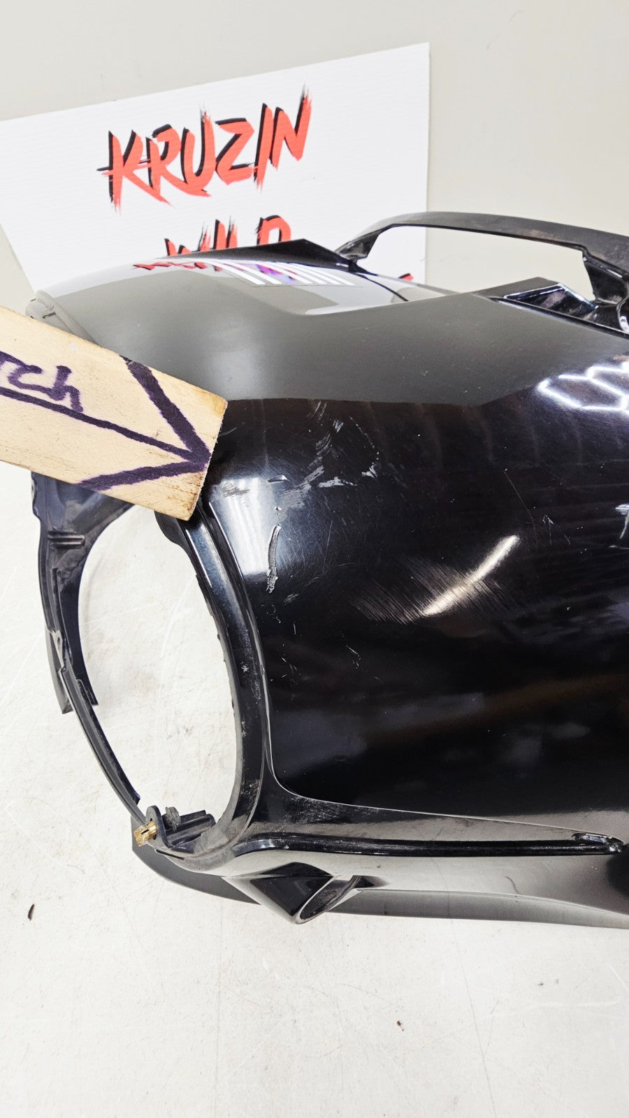 2000 HONDA VALKYRIE INTERSTATE Main Headlight Fairing Cowl Batwing