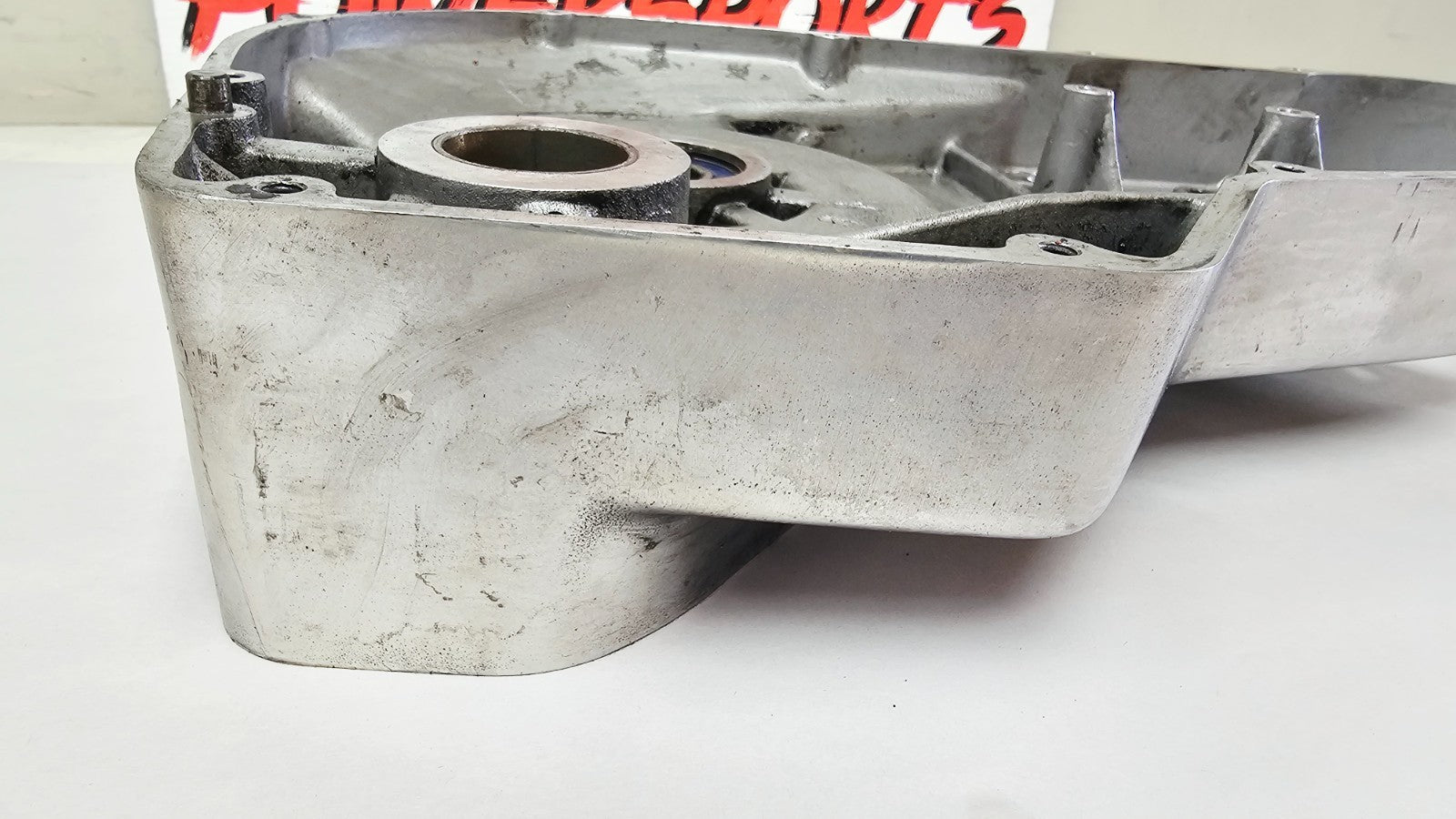 1995 HARLEY SOFTAIL FATBOY Delkron Polished Inner Primary Clutch Cover Housing