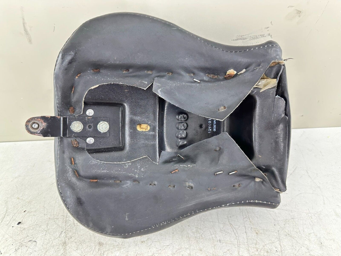 2003 HARLEY DAVIDSON SOFTAIL Rear Passenger Seat Pillion Pad OEM HD