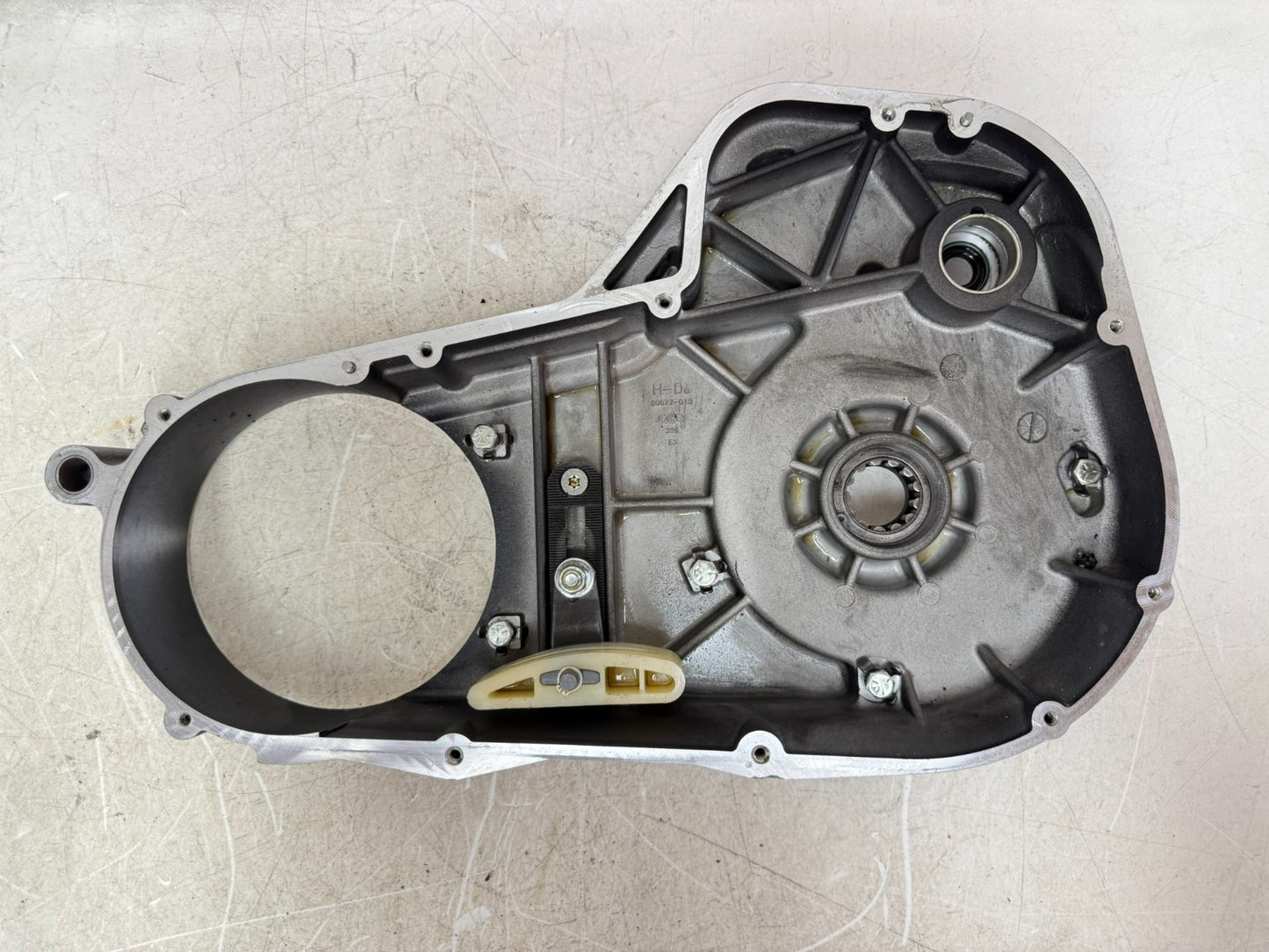 2003 HARLEY ELECTRA GLIDE Inner Primary Clutch Backing Plate Case Housing