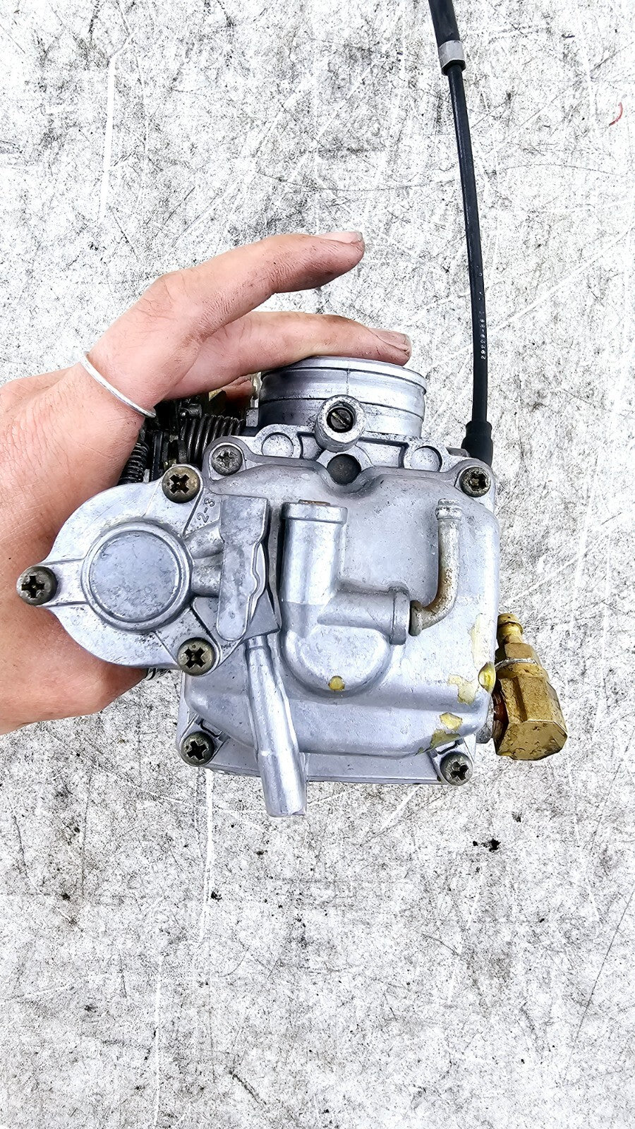1994 HARLEY FLH ELECTRA GLIDE OEM HD Engine Carburetor Carburator Carb 27207-93