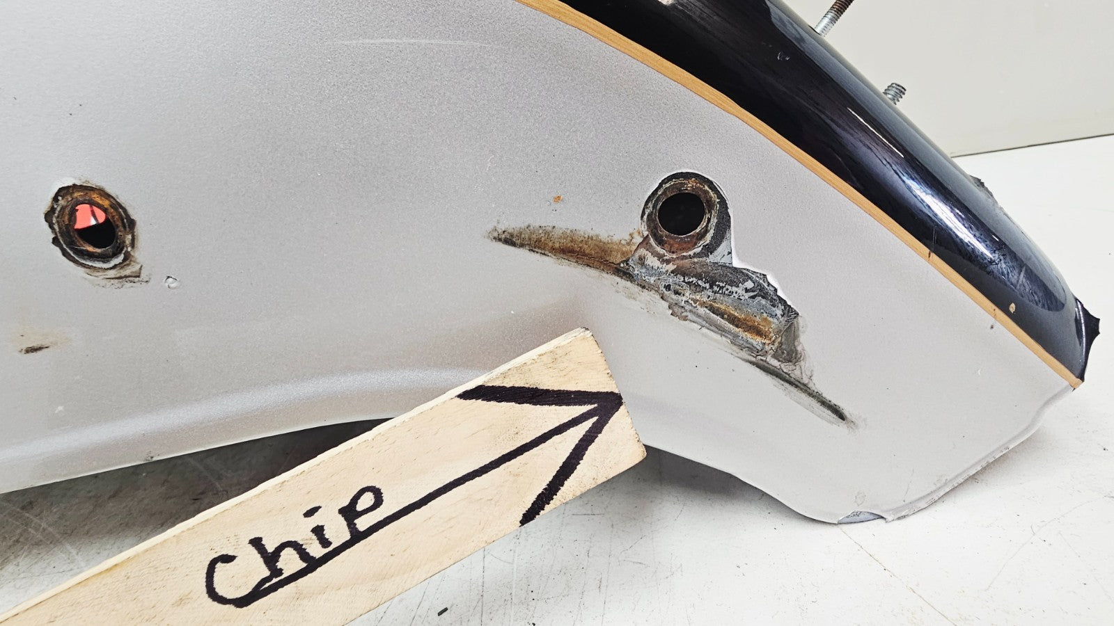 2001 HARLEY SOFTAIL DEUCE Rear Fender OEM HD