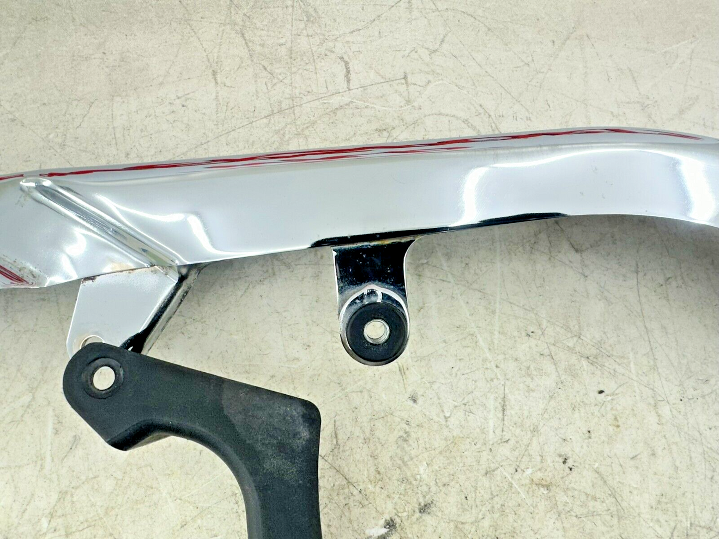 2001 HARLEY DAVIDSON SOFTAIL Chrome Upper Black Lower Belt Guard