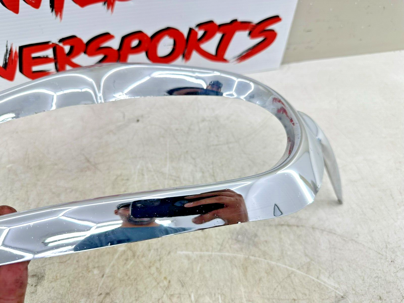 1999 HONDA VALKYRIE INTERSTATE Chrome Headlight Trim Garnish Surround