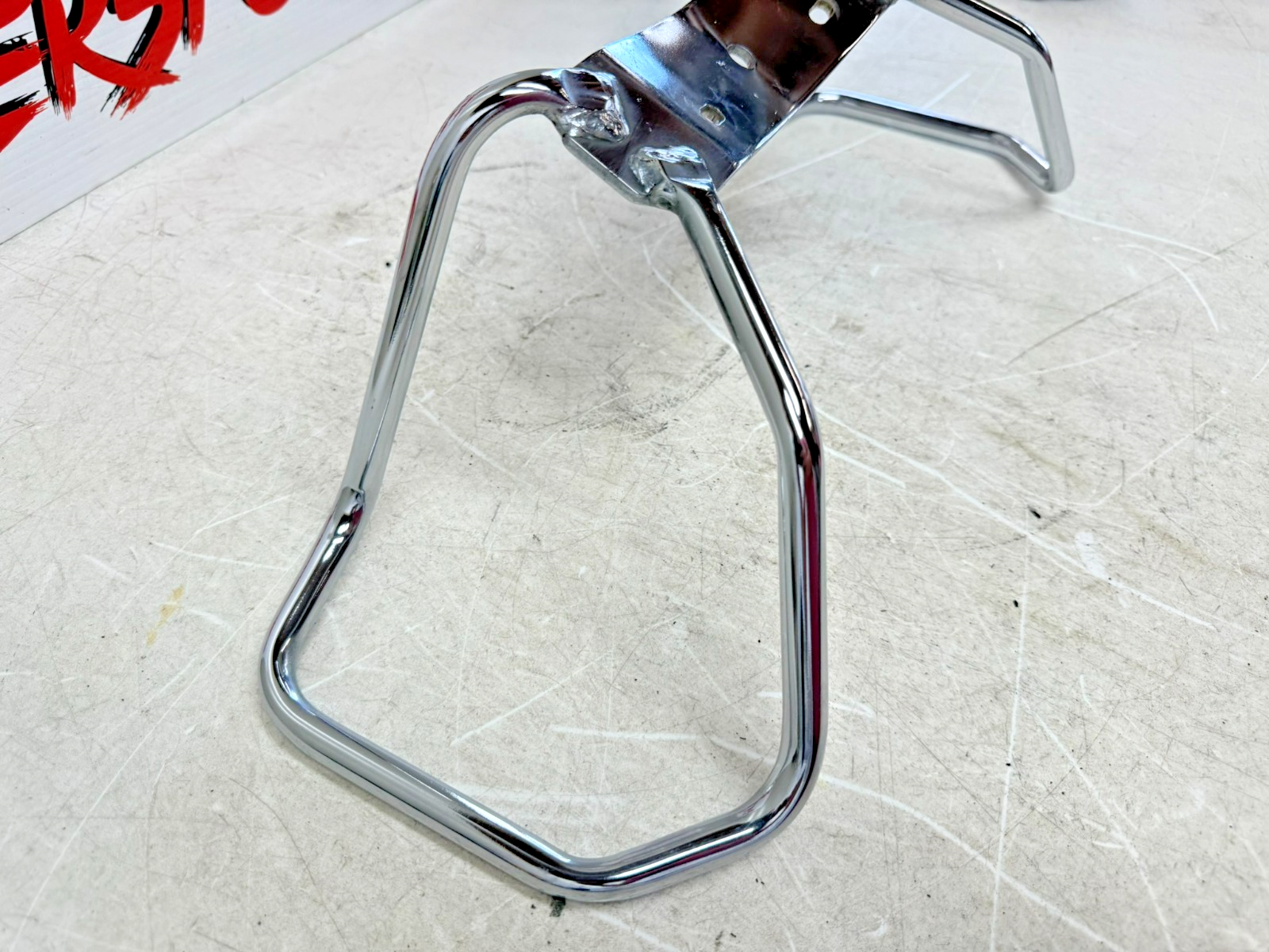 2003 HARLEY ELECTRA GLIDE Rear Passenger Grab Bar Chrome Handle