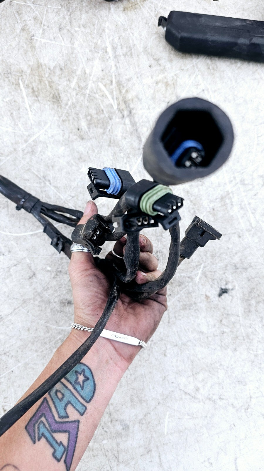 1997 HARLEY ELECTRA GLIDE EFI Fuel injection Wire Wiring Harness Loom