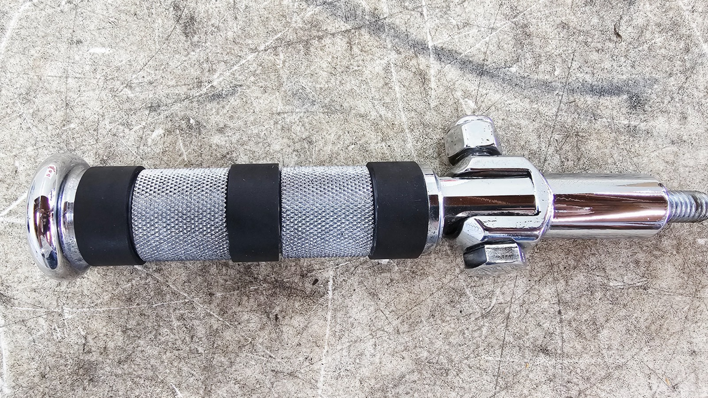 2003 HARLEY SOFTAIL DEUCE Chrome Passenger Billet Foot Peg Footpeg Footrests