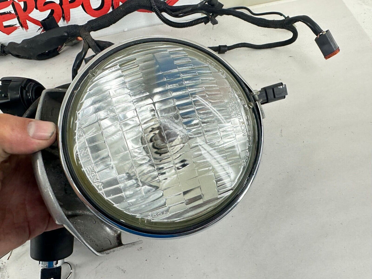 2003 Harley Davidson Sportster Main Wiring Harness + Headlight + Ignition Switch
