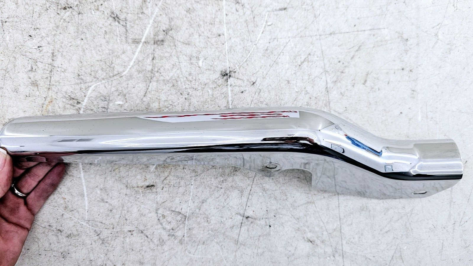 2002 HARLEY ELECTRA GLIDE Chrome Rear Fender Frame Strut Arm Covers