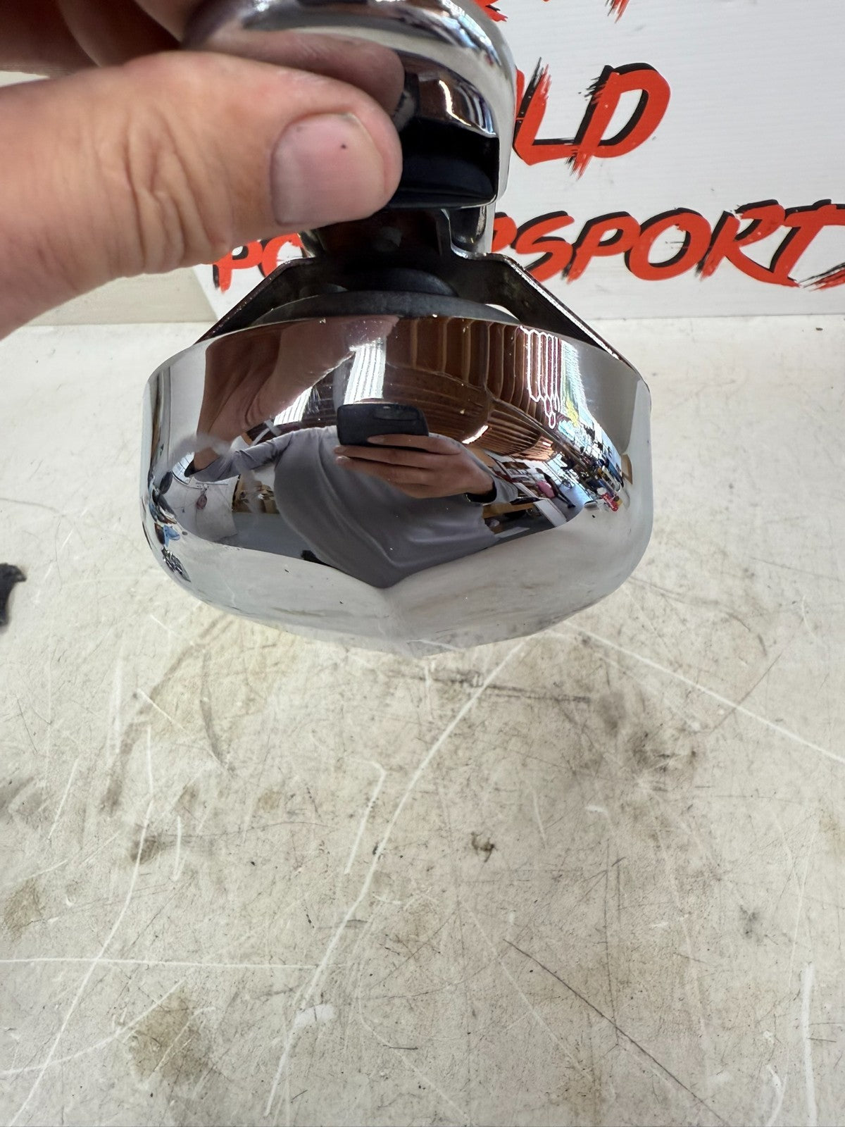 2003 HARLEY DYNA WIDE GLIDE OEM Horn & Chrome Cover