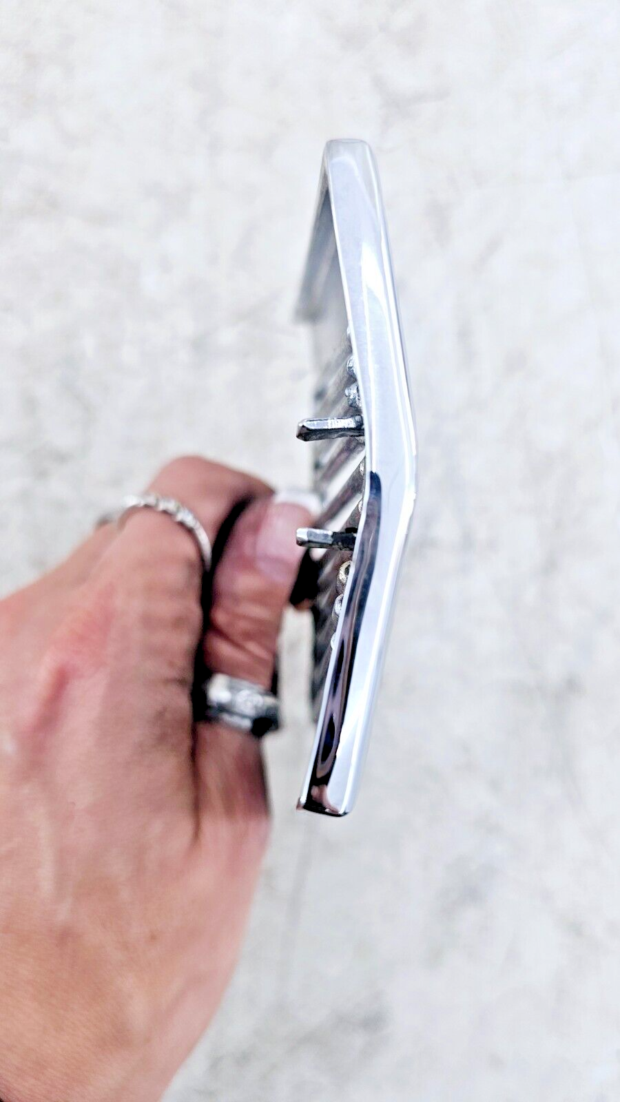 1999 HARLEY DYNA CONVERTIBLE Chrome Front Frame Cover Guards