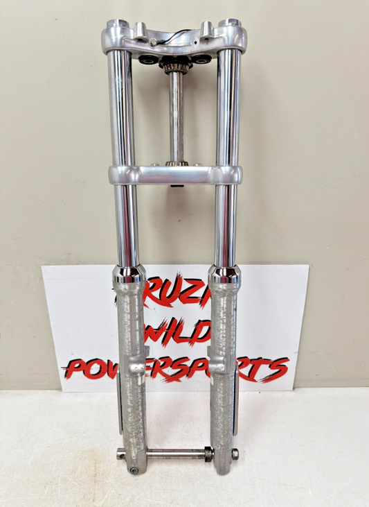 2003 Harley Davidson Sportster Front End Suspension Forks Triple Tree 39mm