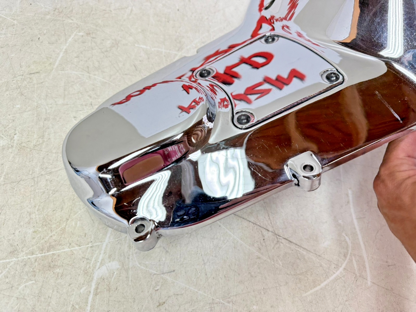 1998 HARLEY FLH ROADKING Outer Primary Clutch Cover Case Housing 60685-94