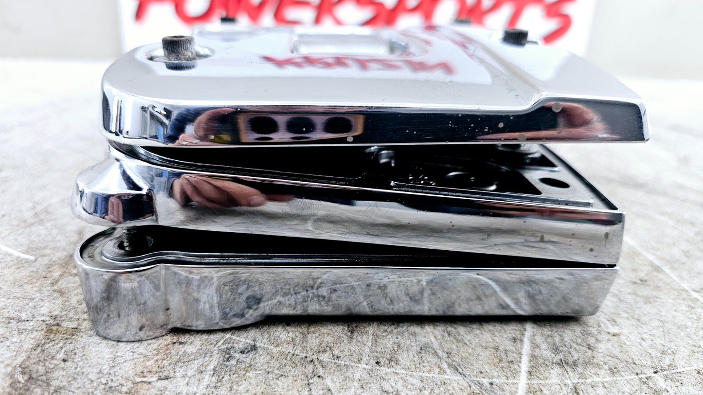 1995 HARLEY DYNA CONVERTIBLE Evo Evolution Chrome Engine Motor Rocker Box Cover