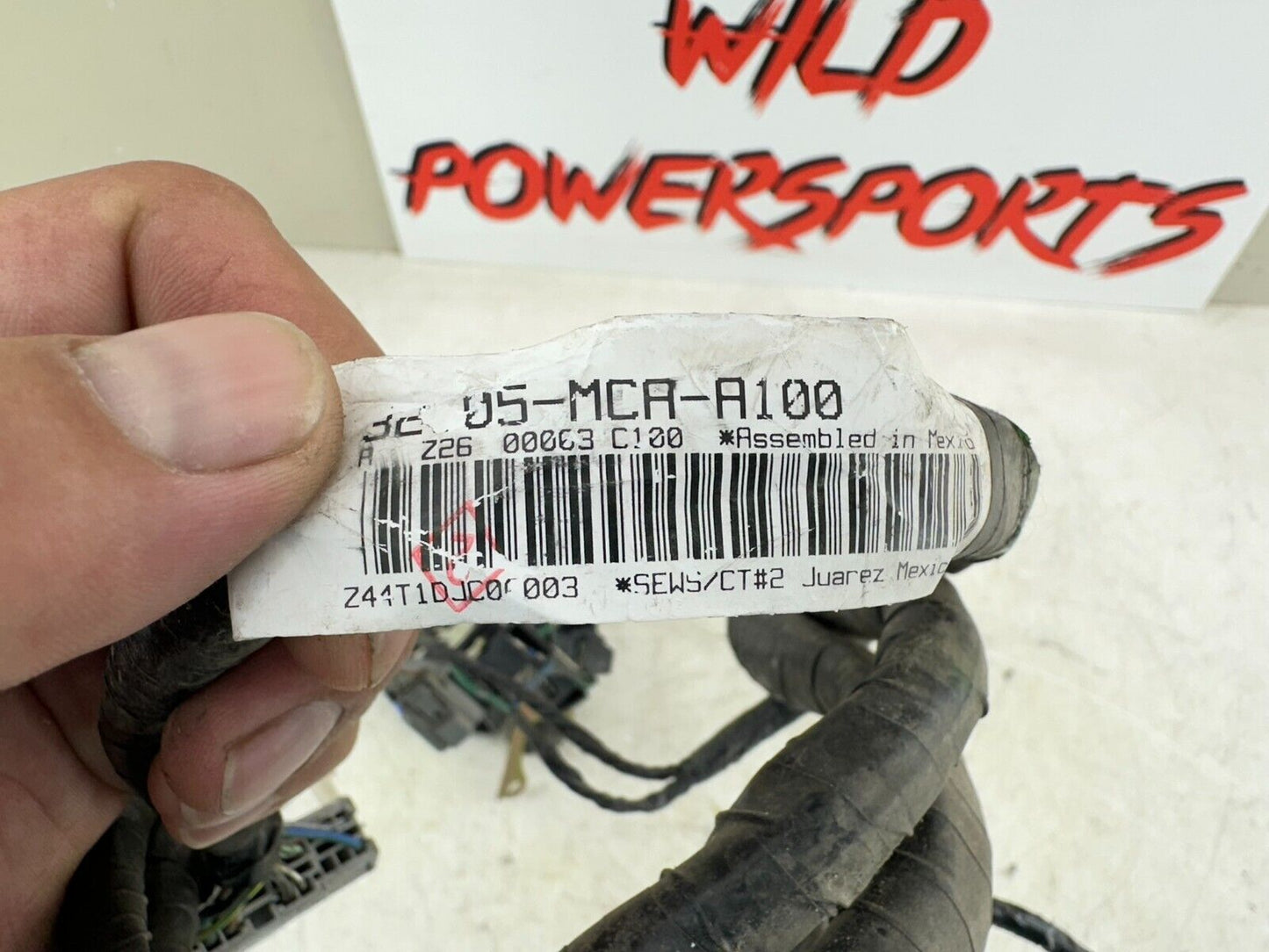 2004 Honda Goldwing GL1800 Main Upper Fairing Interconnect Wire Wiring Harness