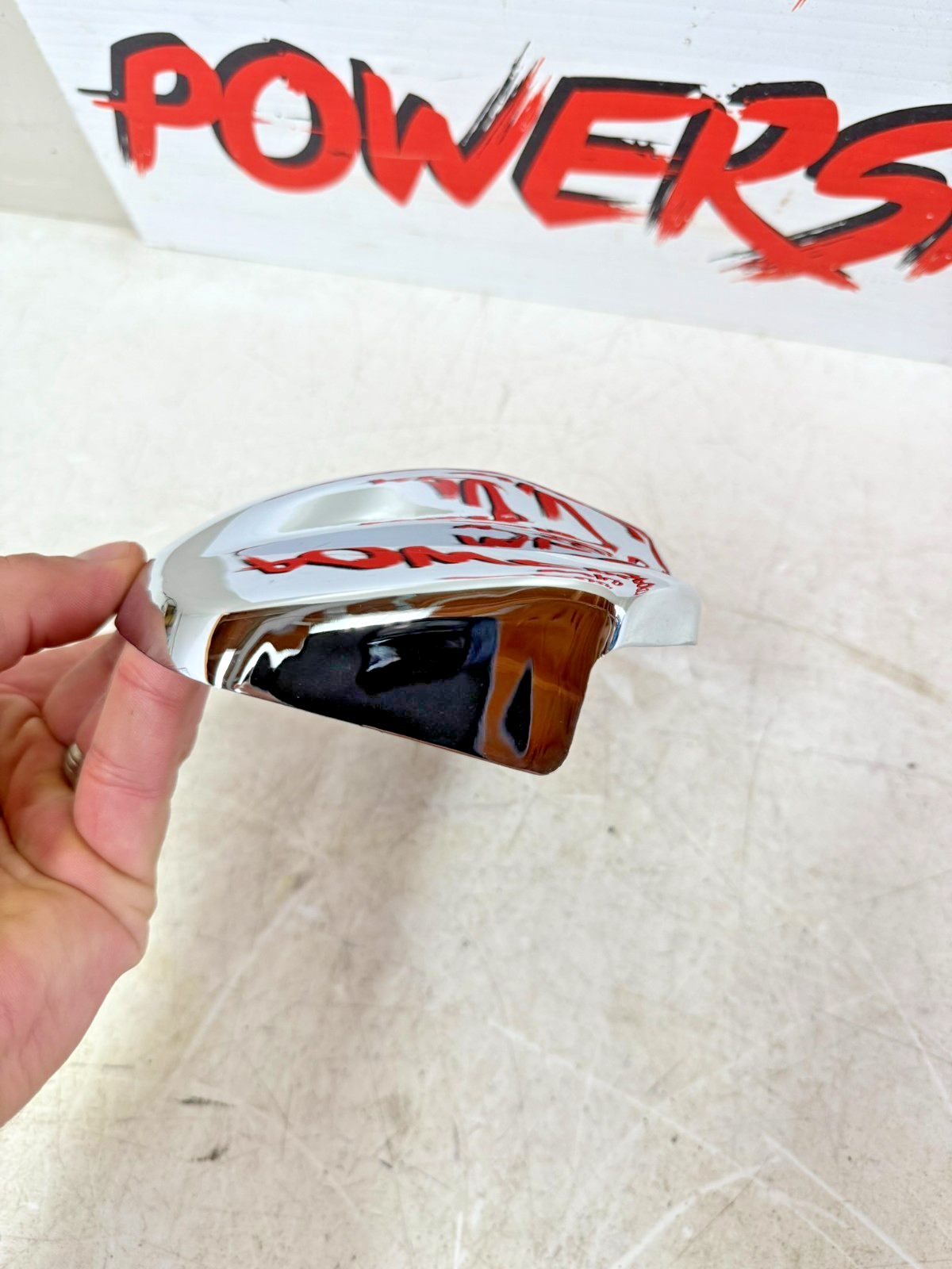 1997 Harley Davidson Sportster Headlight Mount Bracket Chrome Cover