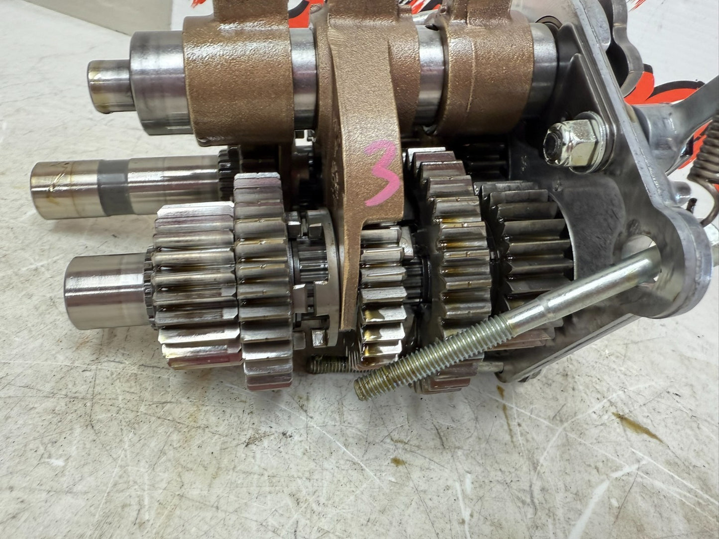 2003 Harley Davidson Sportster Transmission Gearbox Gear set Gear 9k Miles