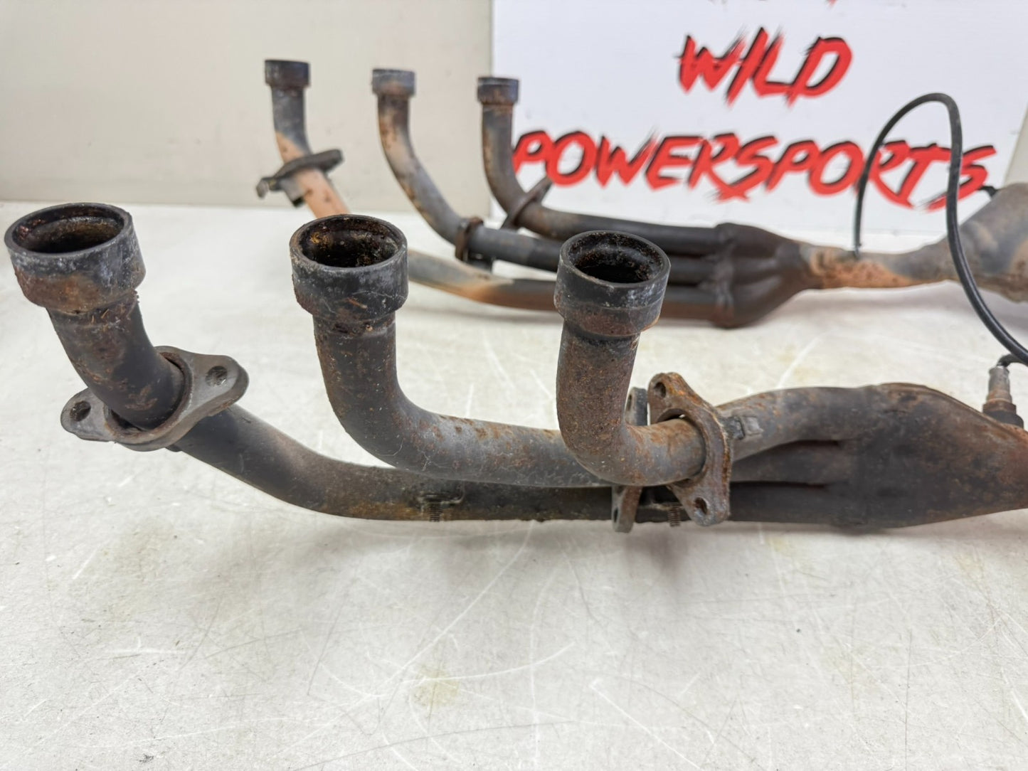 2002 Honda Goldwing GL1800 Exhaust Header Pipes Left Right Set