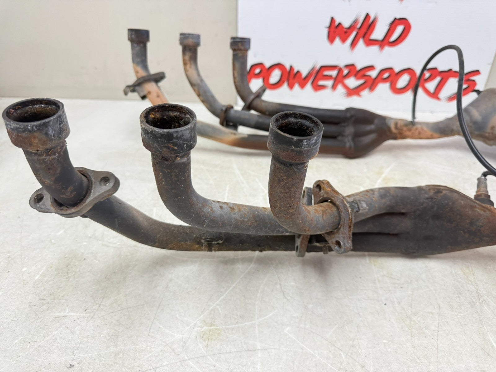 2002 Honda Goldwing GL1800 Exhaust Header Pipes Left Right Set