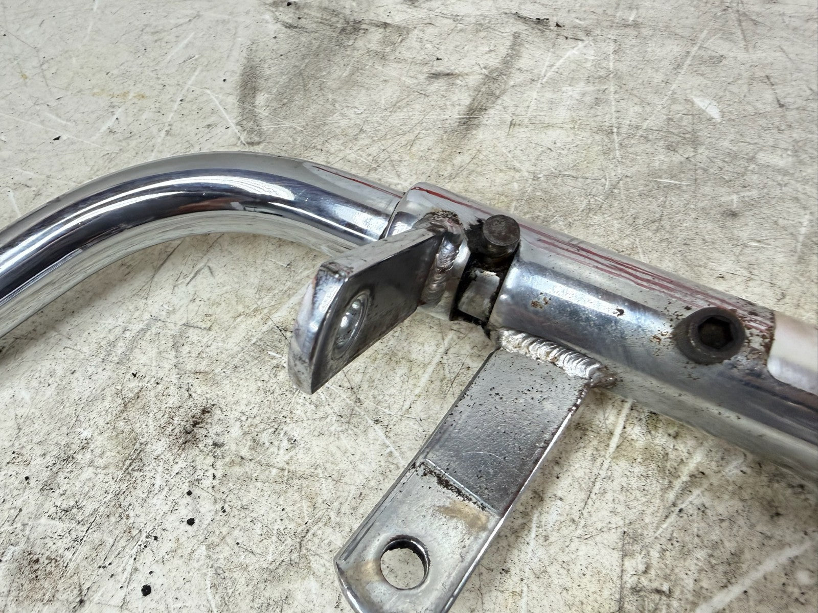 1995 HARLEY FLH ELECTRA GLIDE Chrome Center  Kick Stand