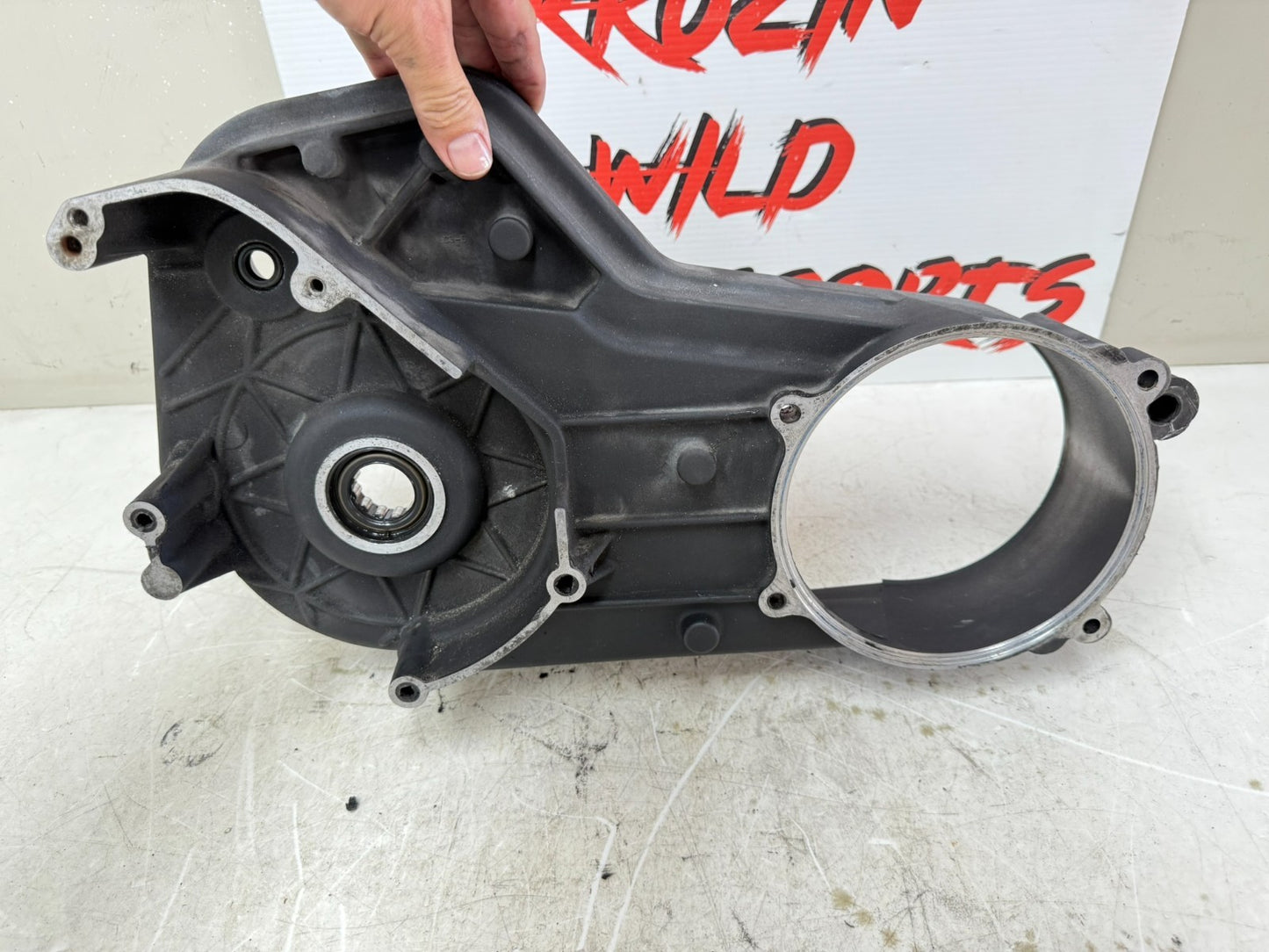 2003 HARLEY ELECTRA GLIDE Inner Primary Clutch Backing Plate Housing Case