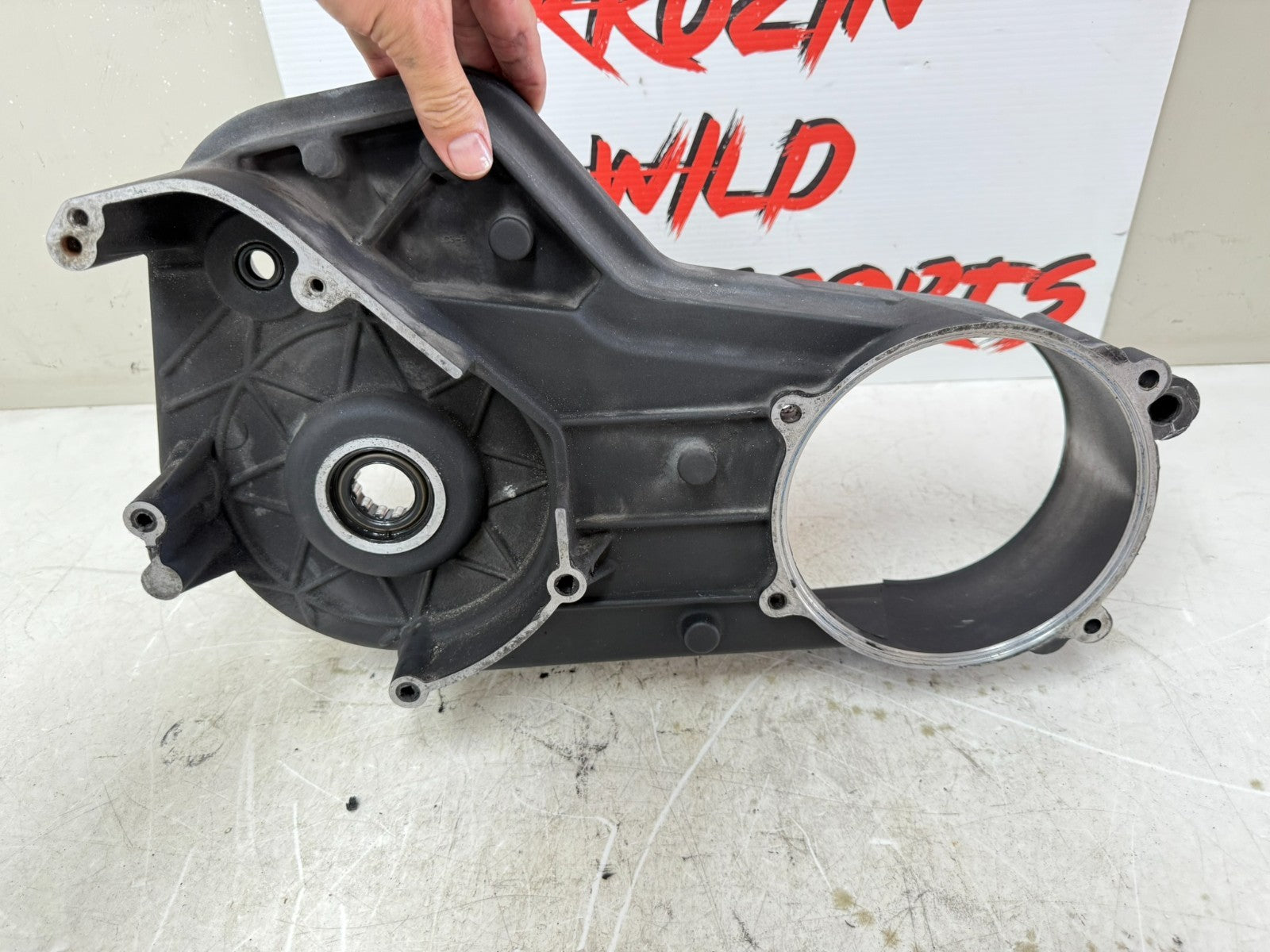 2003 HARLEY ELECTRA GLIDE Inner Primary Clutch Backing Plate Housing Case