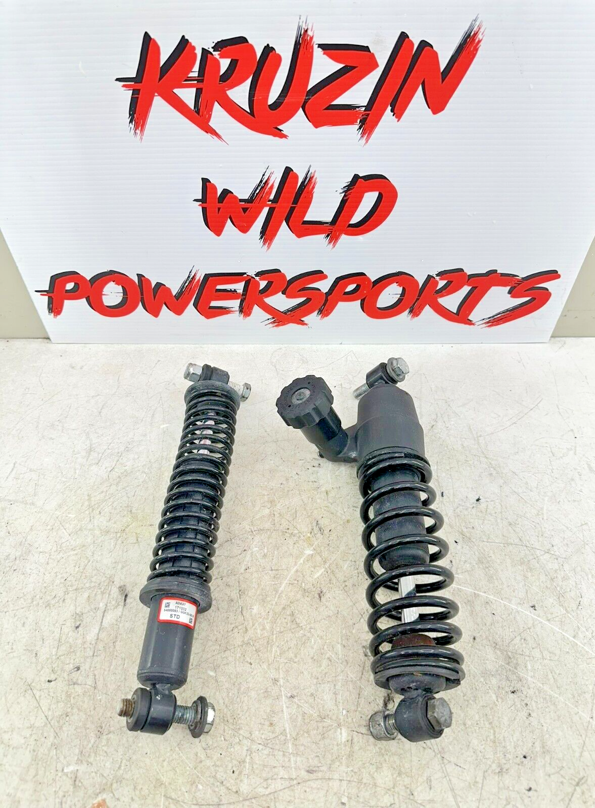 2007 Harley Electra Glide CVO Adjustable Rear Suspension Shocks