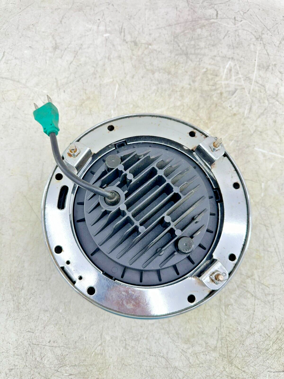 2003 HARLEY ELECTRA GLIDE classic LED Headlight Head Light W/ Chrome Trim Ring