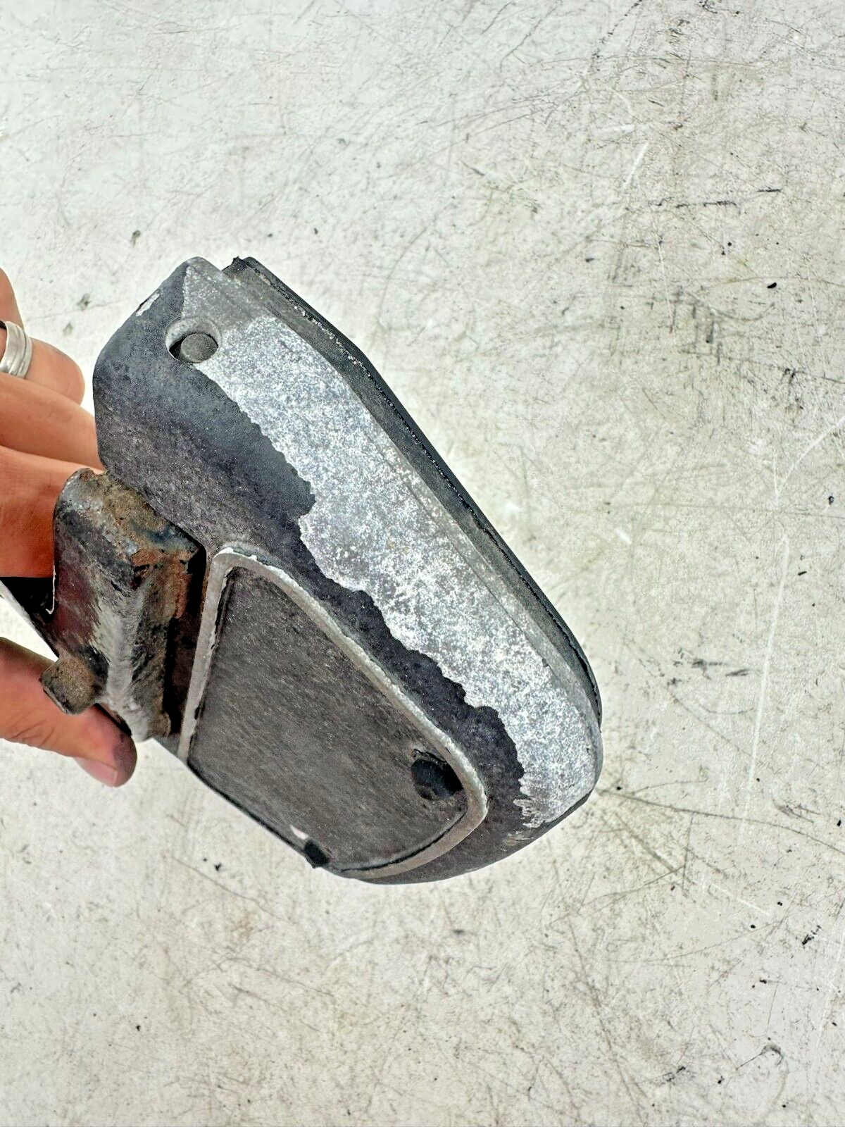 1999 HARLEY FLH ELECTRA GLIDE OEM HD Passenger Floorboards Foot Rest Pad