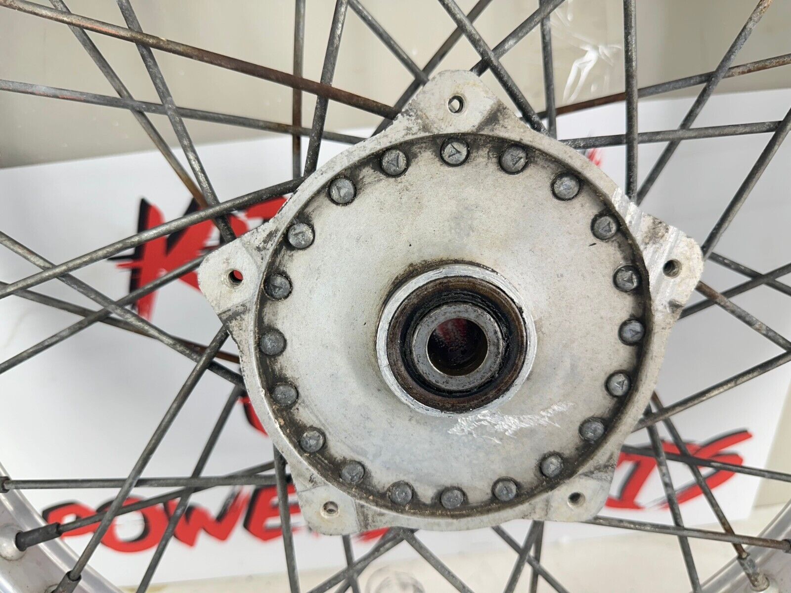 2003 Harley Davidson Sportster  99 Down 19" Front Wheel Rim Spoke Laced