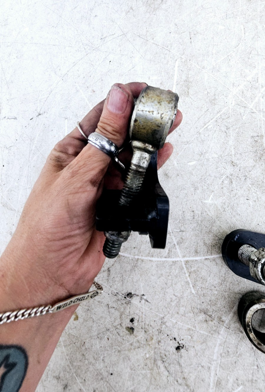 2001 Harley Davidson Sportster Rear Lowering Kit Blocks