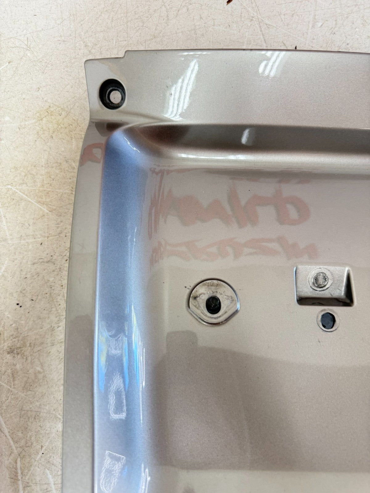 2002 Honda Goldwing GL1800 Rear Fender Cover Plate Bracket OEM