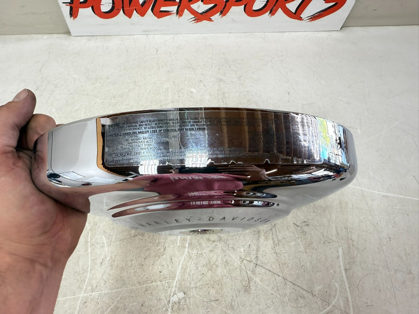 2003 HARLEY ELECTRA GLIDE 100th Anniversary Air Cleaner Housing Chrome Cover