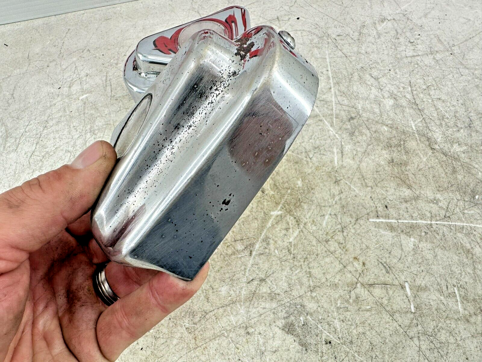 2002 HARLEY SOFTAIL Rear Axle Swing Arm Cover Guard