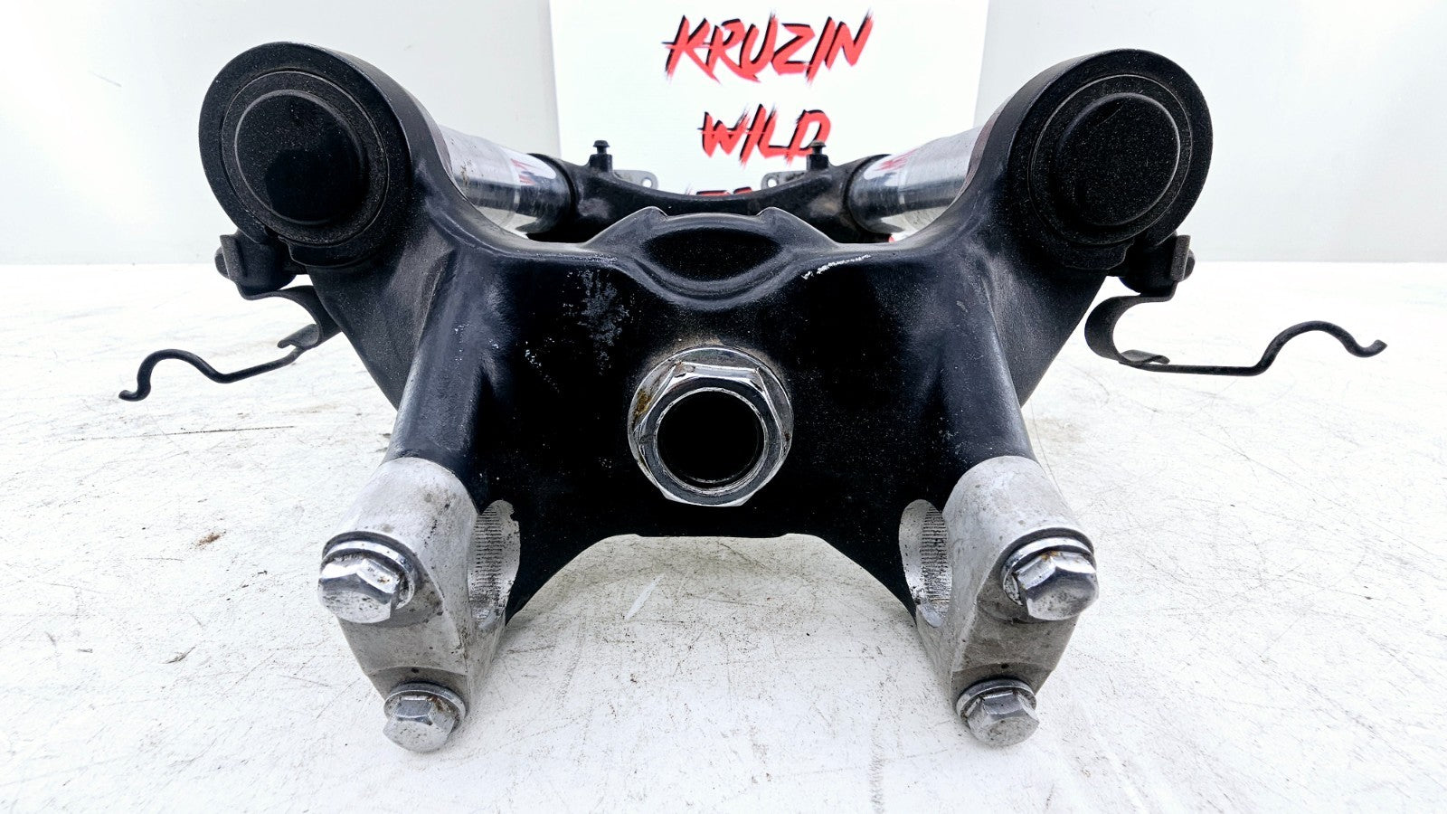 1993 HONDA GOLDWING GL1500 Front end Forks Suspension Triple Tree Clamp Tubes