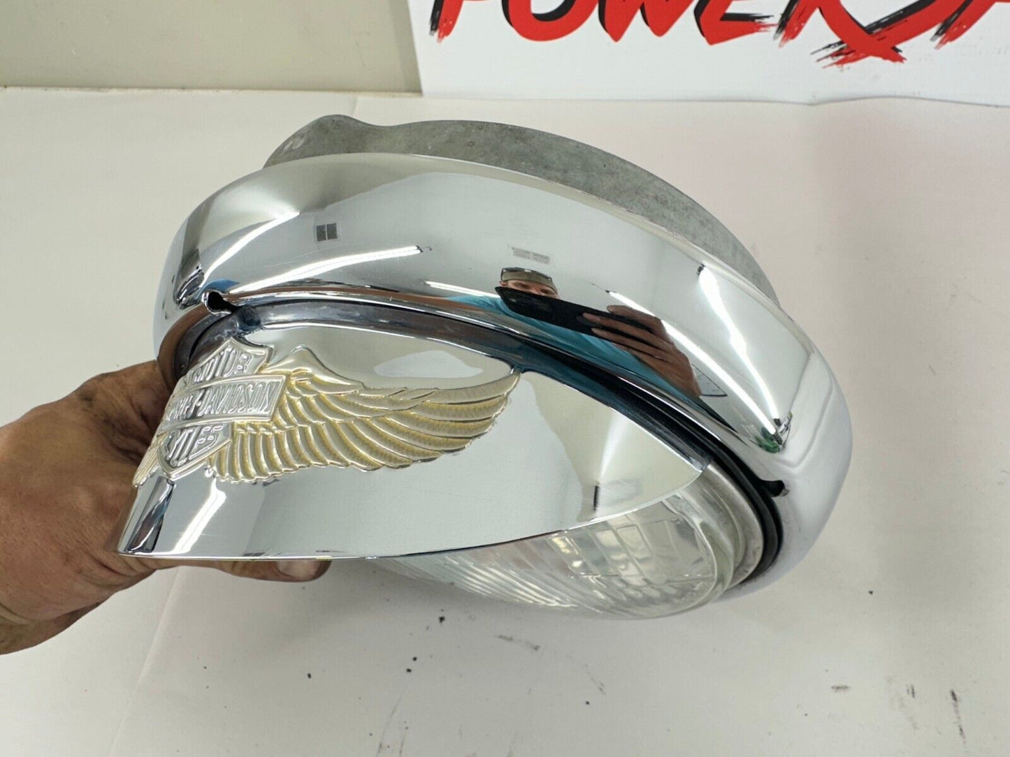 1999 HARLEY ELECTRA GLIDE Headlight With Eagle Visor