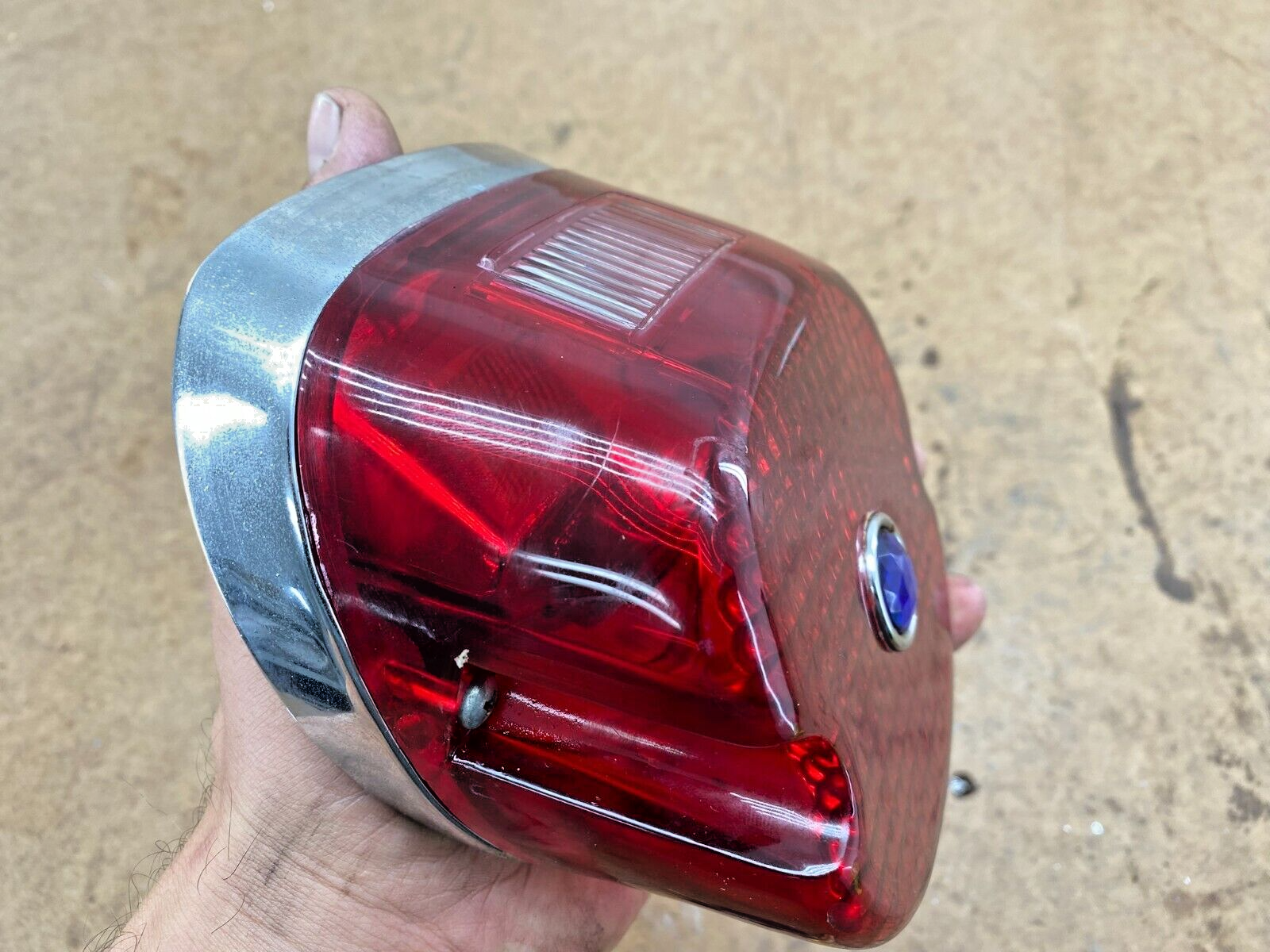 2001 Harley Davidson Sportster Brake Light w/ Blue Dot