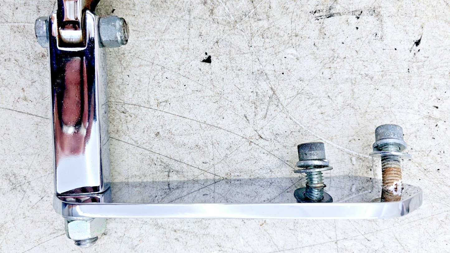 1999 HARLEY DYNA CONVERTIBLE Chrome Front Highway Forward Pegs MTG Bracket