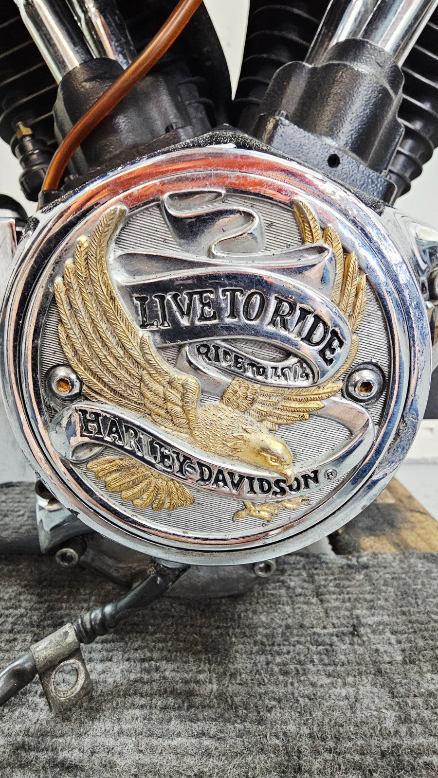 1990 Harley FXR Softail Dyna Electra EVO Engine Motor S&S Super E Carb Video