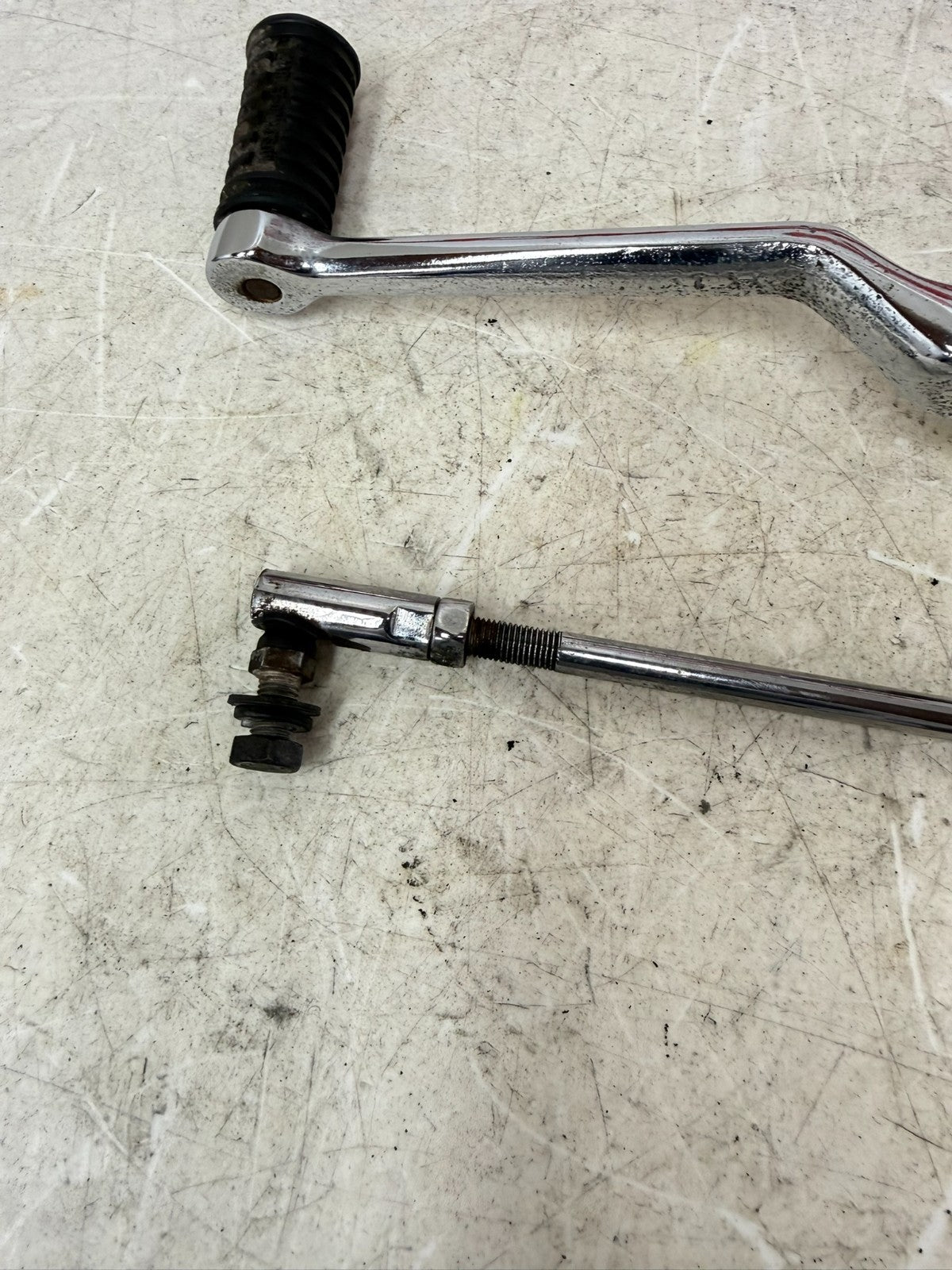 1995 HARLEY FLH ELECTRA GLIDE Heal Toe Gear Shifter Shift Lever & Rod Linkage