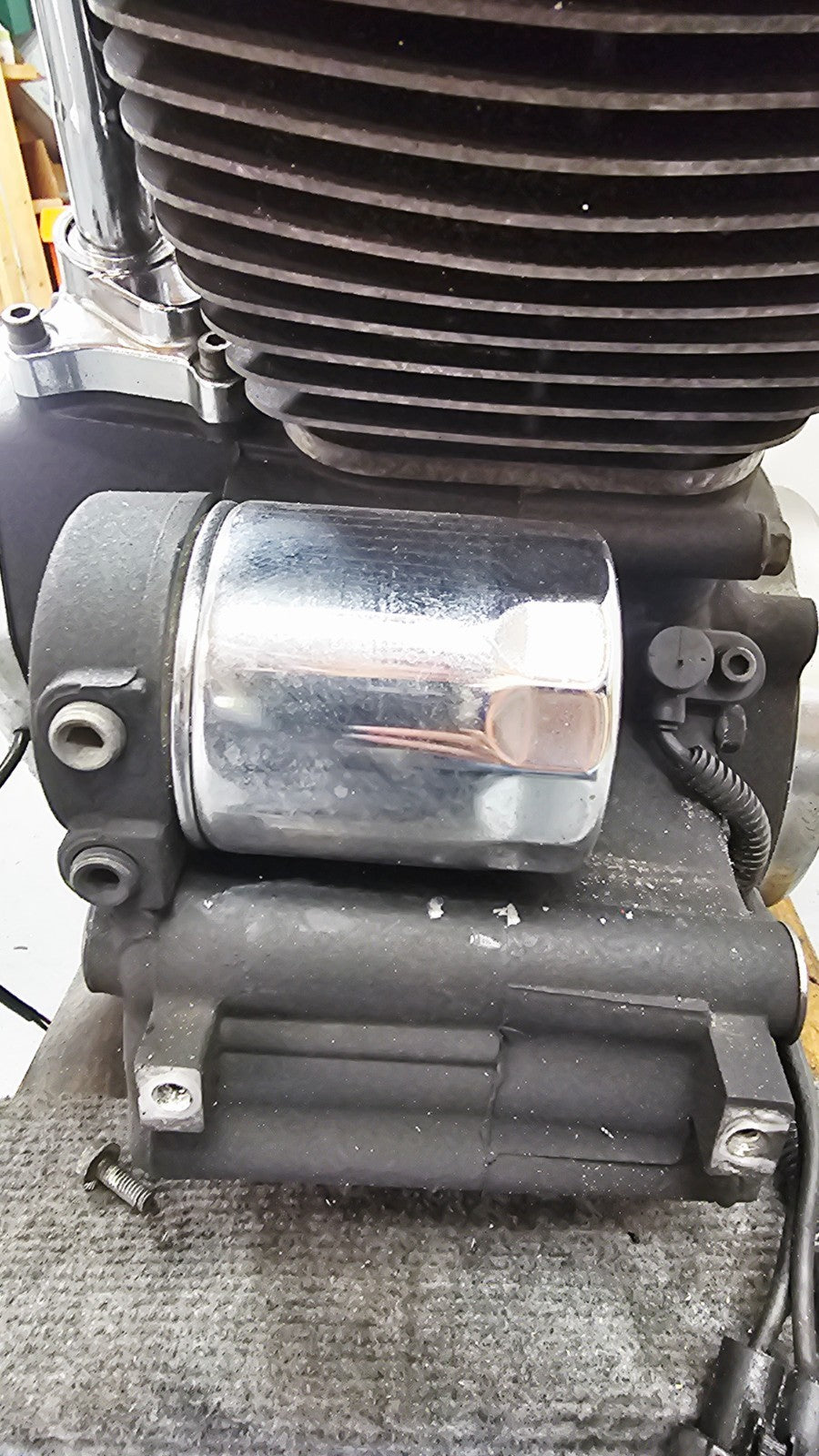 2000 HARLEY SOFTAIL DEUCE Twin Cam B Engine Motor See Video 88ci 1450 RUNS GREAT