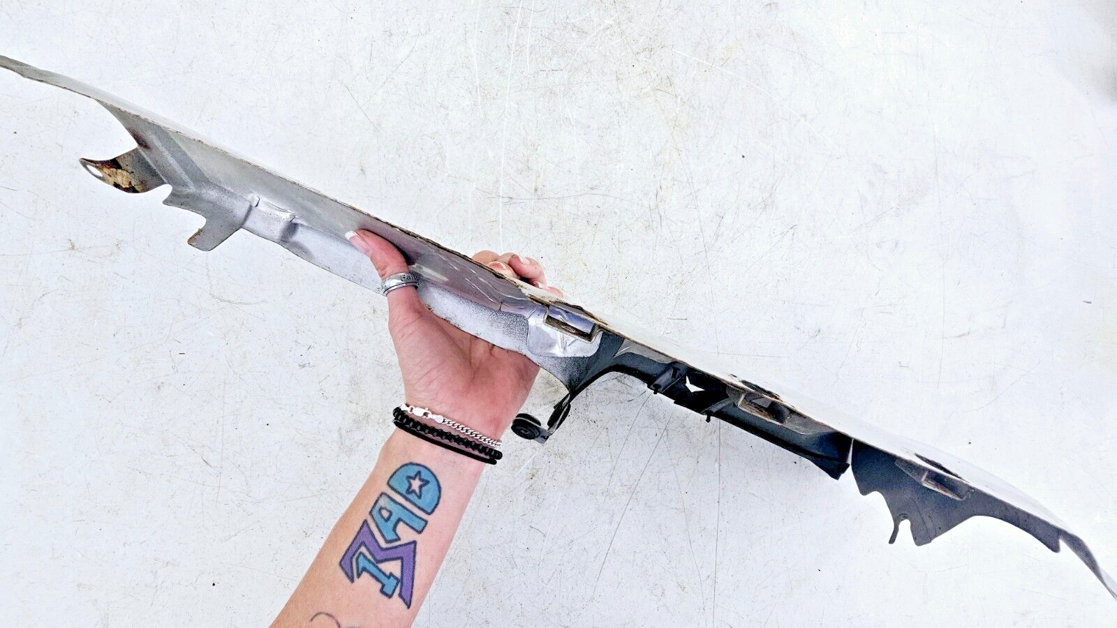 1993 HONDA GOLDWING GL1500 Exhaust Metal Lower Heat Shields Cover Fairing