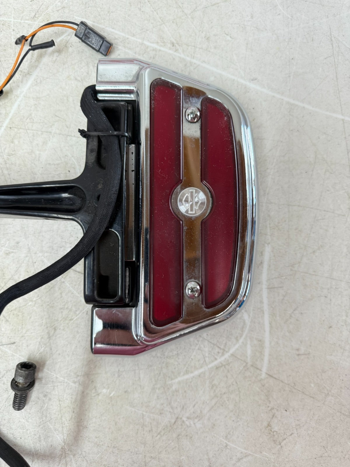 2003 HARLEY ELECTRA GLIDE Rear Left Right Passenger Floor Foot Board W/ Lights