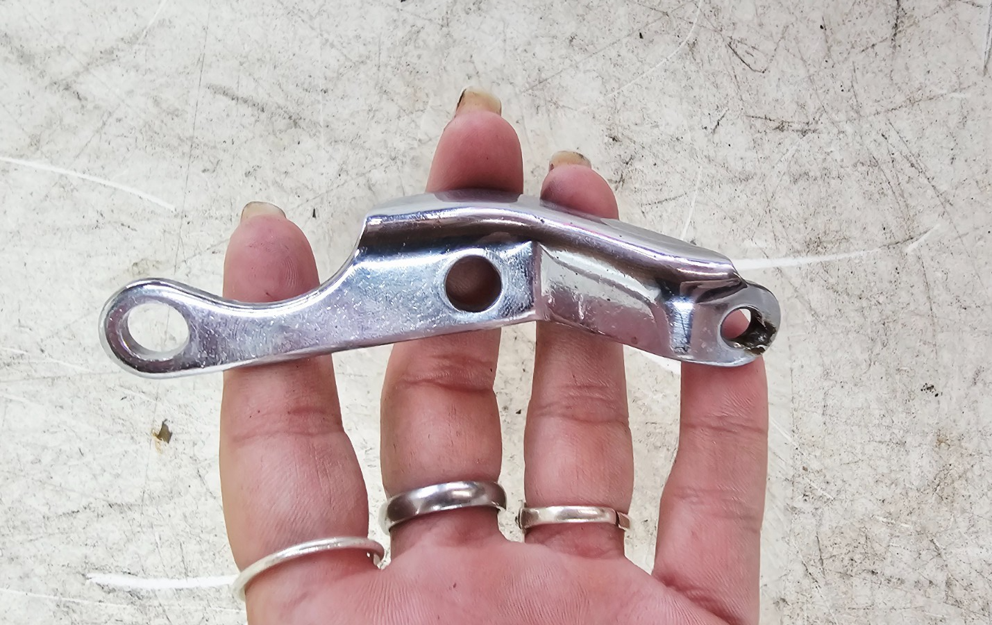 1999 HARLEY SOFTAIL Chome  Kickstand Jiffy Kick Side Stand