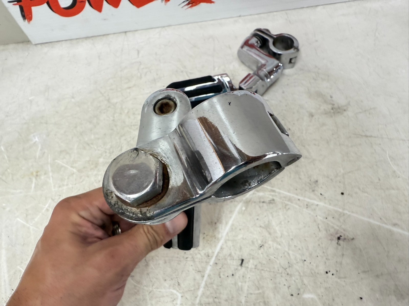 2001 HONDA VALKYRIE INTERSTATE Front Left Right Highway Foot Peg Chrome