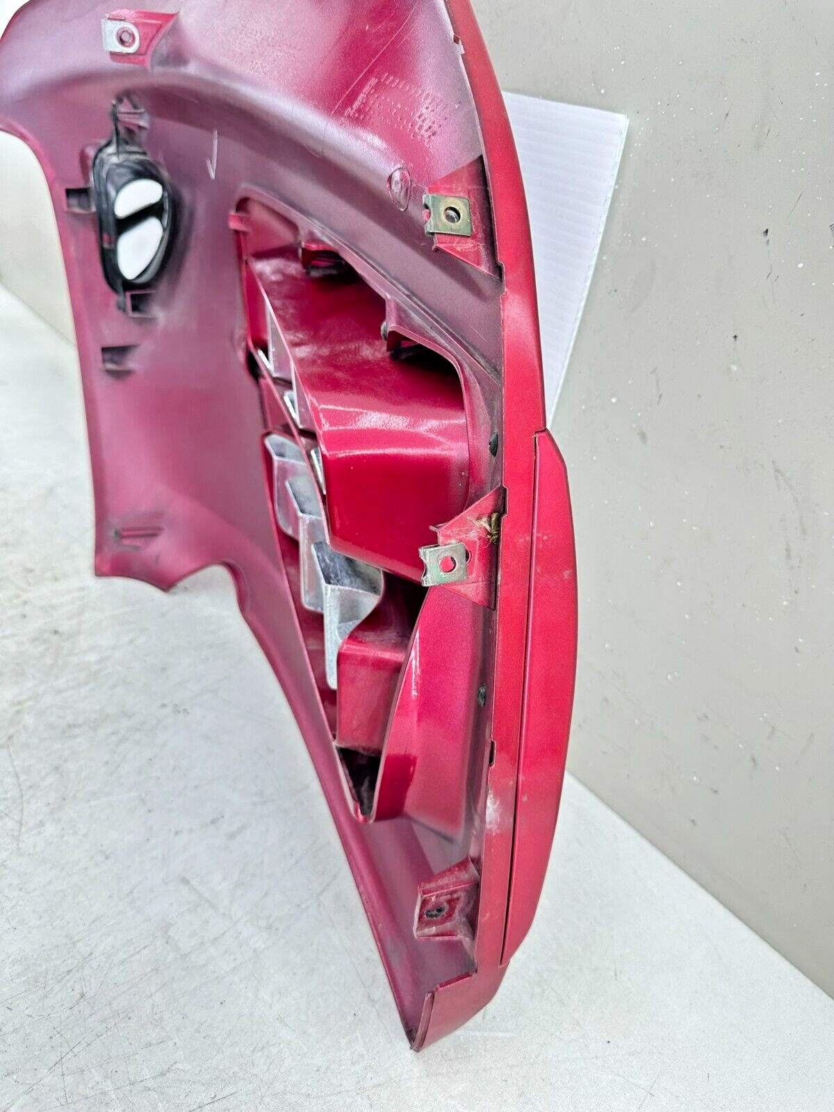 2004 Honda Goldwing GL1800 Red Right Side Headlight Fairing Cowl Panel