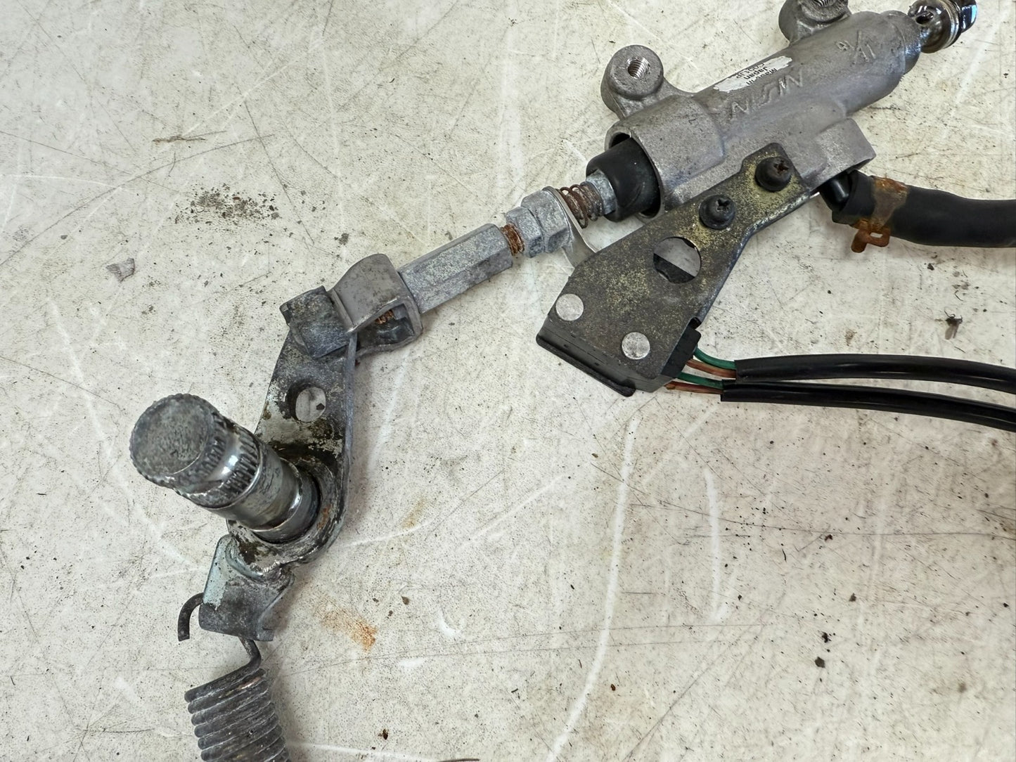 2002 Honda Goldwing GL1800 Rear Brake Master Cylinder & Reservoir Tank