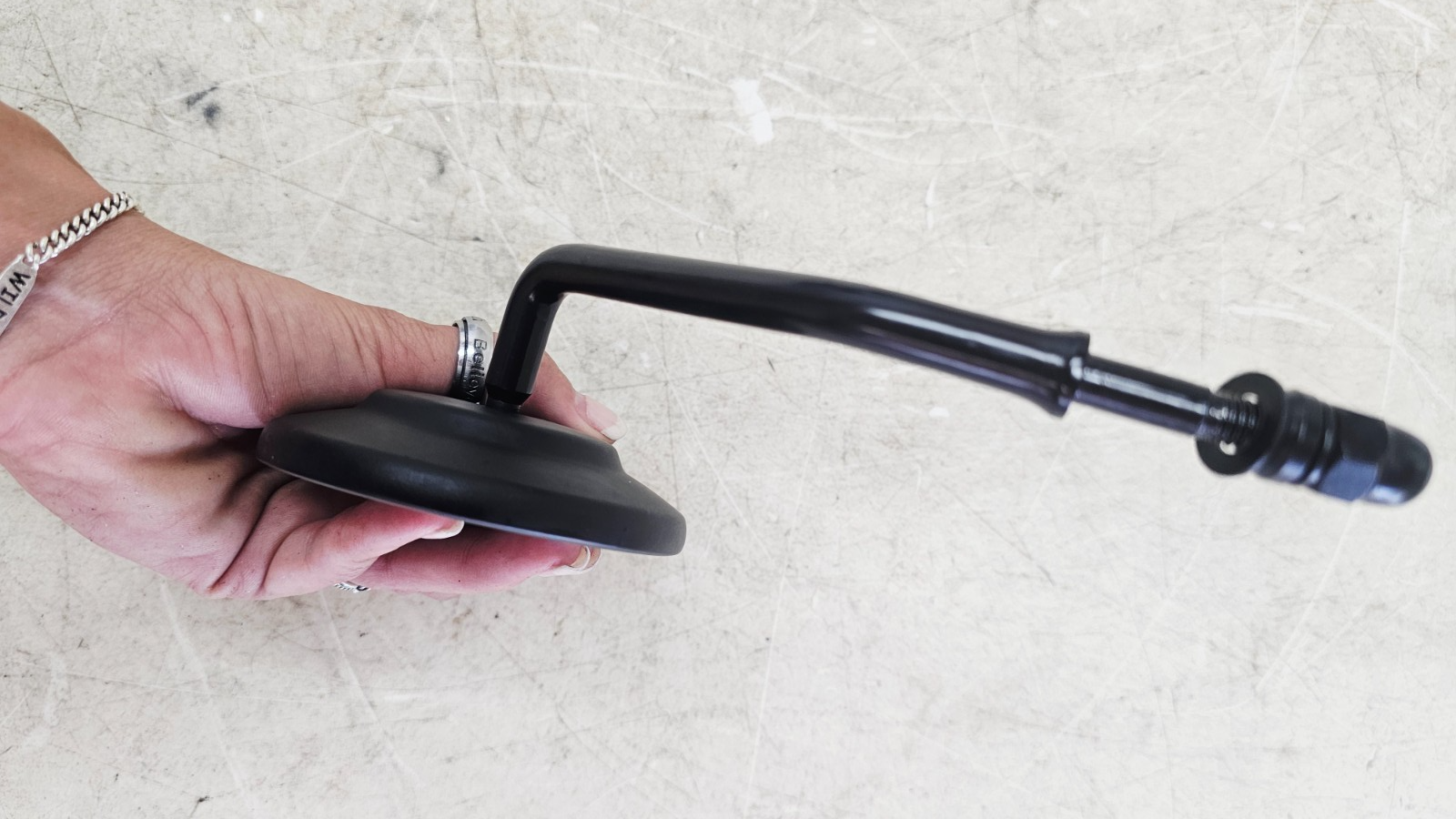 1993 HARLEY SOFTAIL Right Left Mirror Rear View Mirrors Black