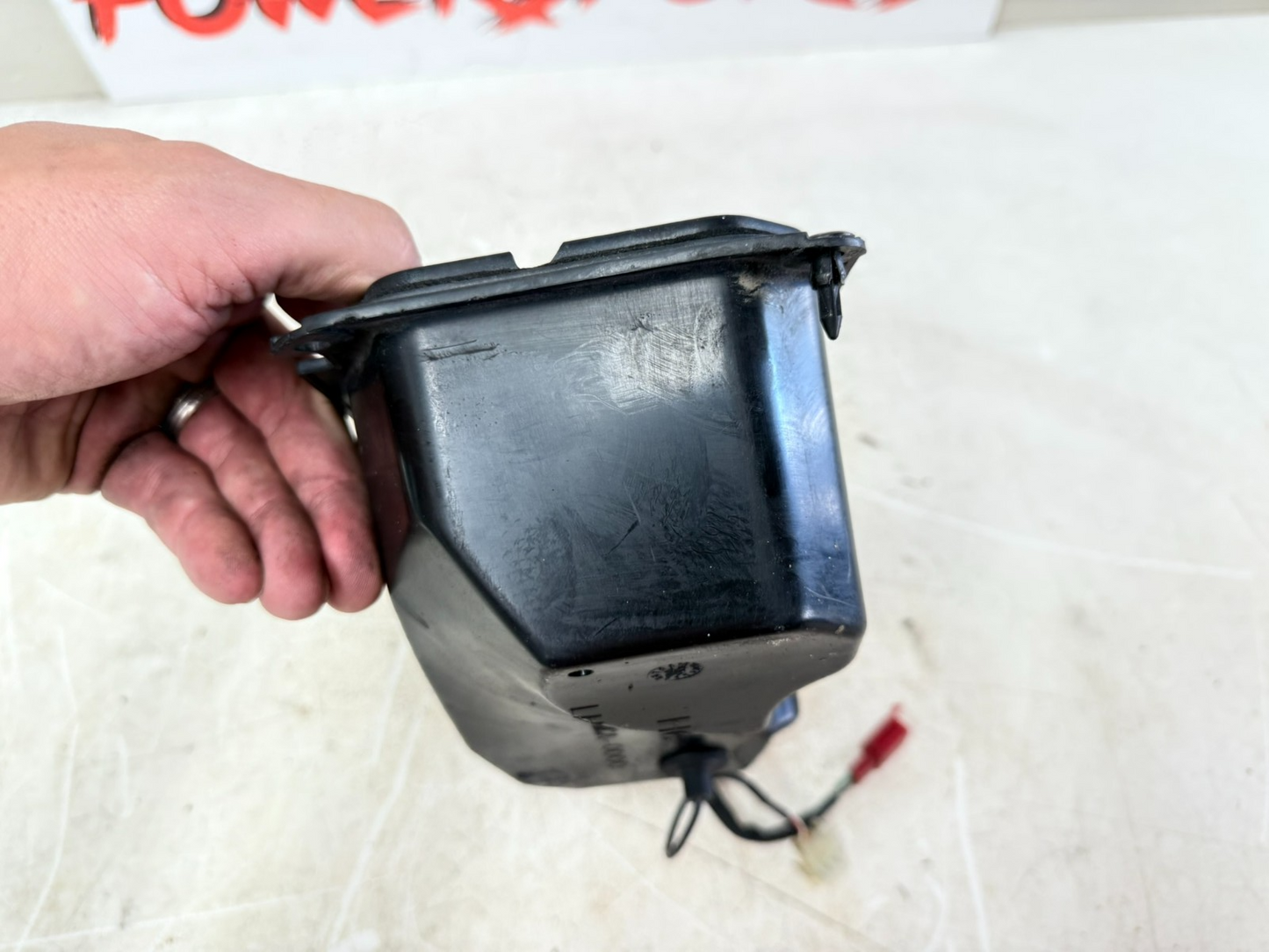 2002 Honda Goldwing GL1800 Front Storage Glove Box Left Side Air Duct