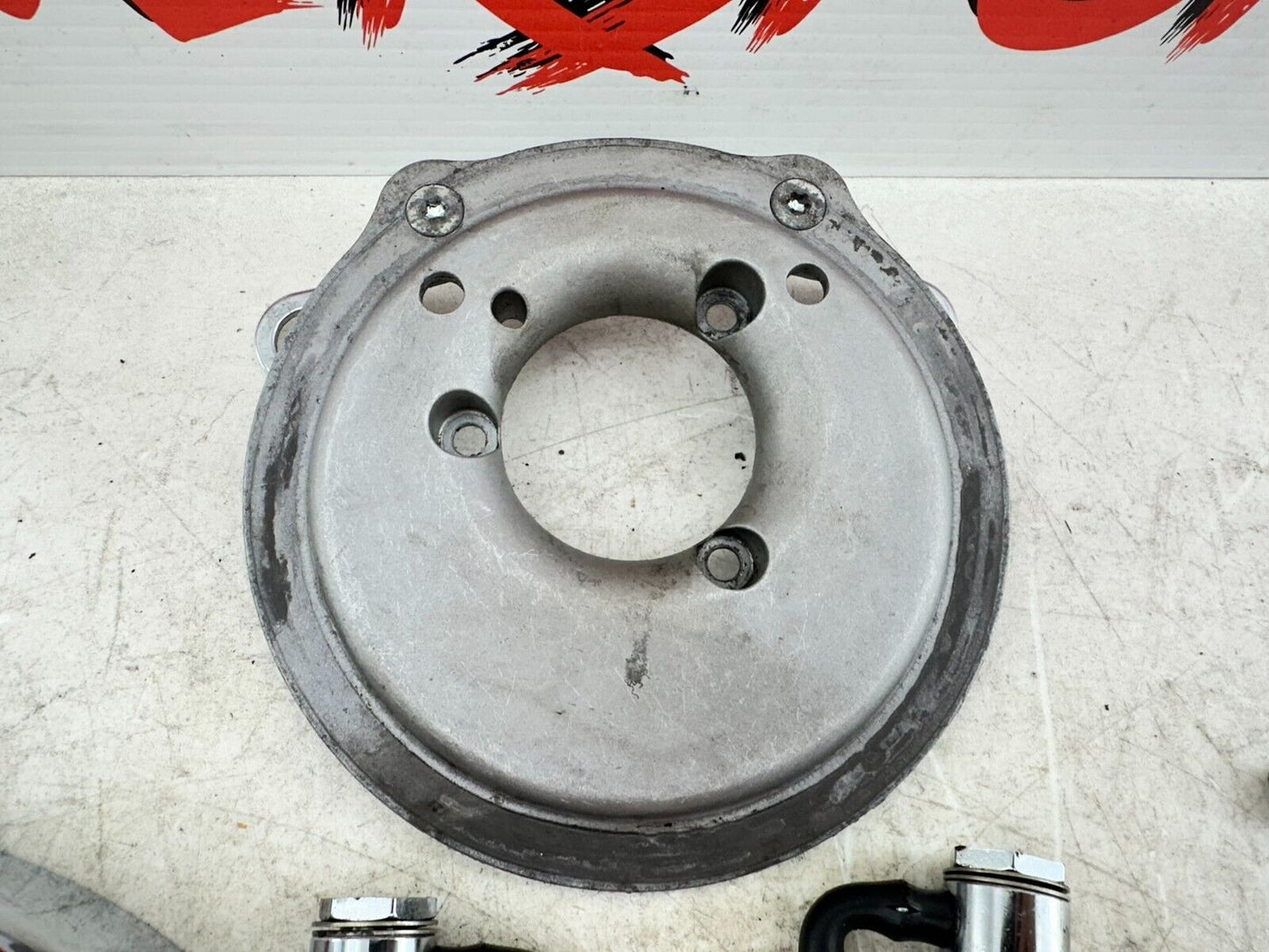 2002 HARLEY SOFTAIL OEM HD Intake Housing Backing Plate Air Filter